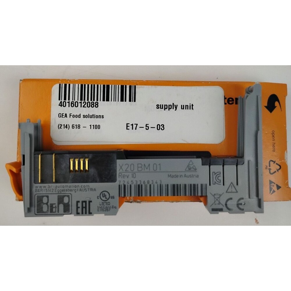 X20BM01 X20 Power Supply Bus Module PLC Module - Picture 4 of 4